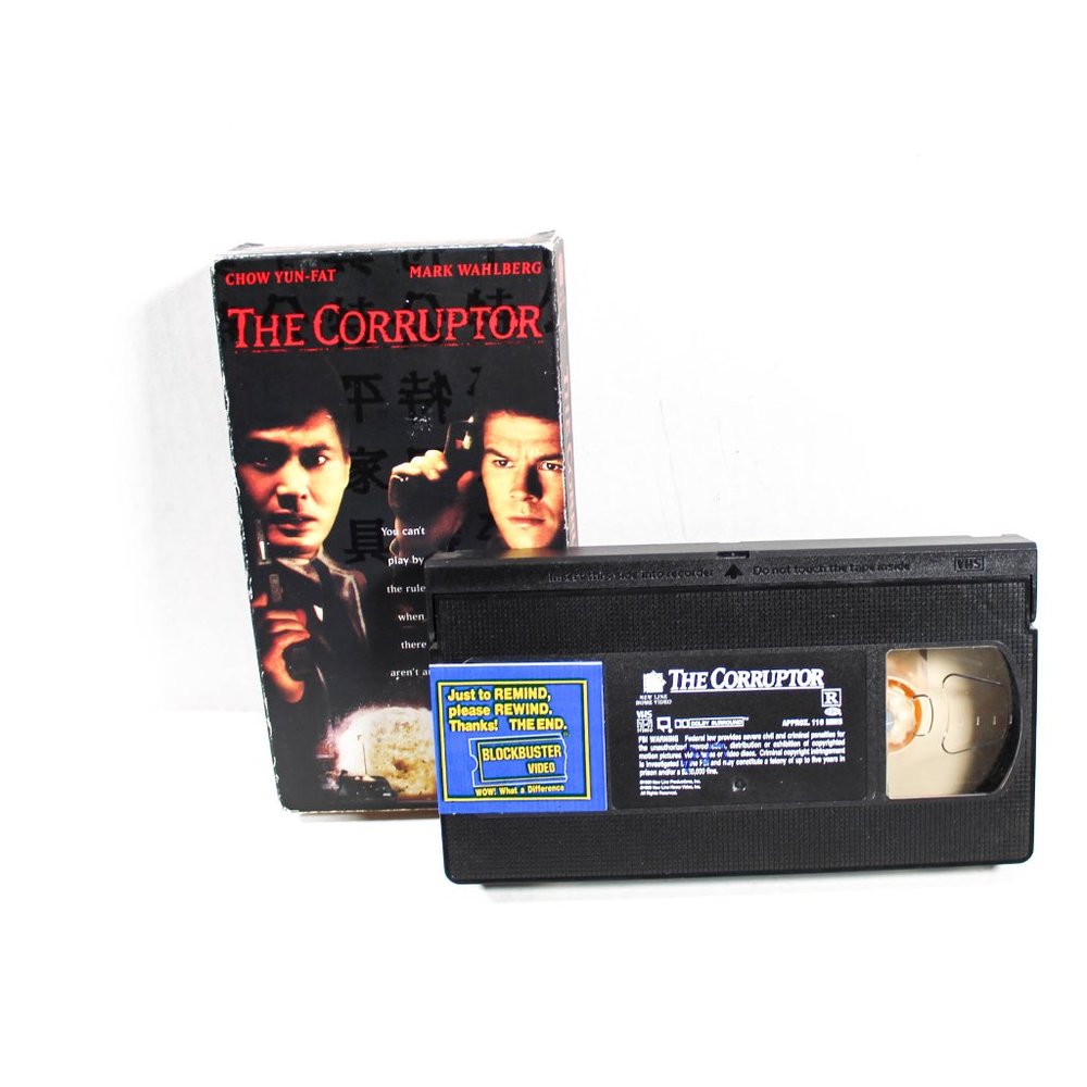 Vintage 1999 The Corruptor VHS VCR Movie Tape
